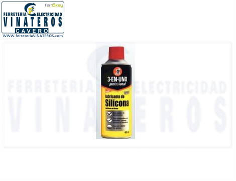 ACEITE, LUBRICANTE, SPRAY SILICONA, 3 EN 1 400 CC.