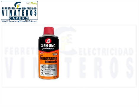 ACEITE, LUBRICANTE, SPRAY PENETRANT, 3 EN 1 400 CC.