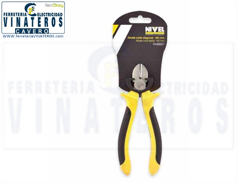 ALICATE CORTE, NIVEL, NARANJA, 160 MM