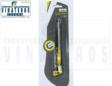 CUTTER, CUCHILLA  9 MM, BRICOLAJE, NV100801