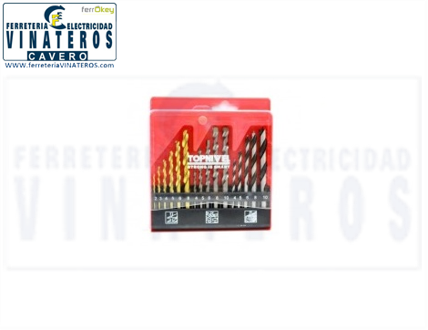 BROCAS-JUEGOS, NIVEL, HHS/WIDIA/MADER, 16 PIEZAS