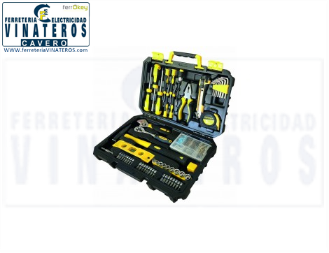 CAJA-HERRAMIEN., JUEGO, FUTURE, 138 PIEZAS