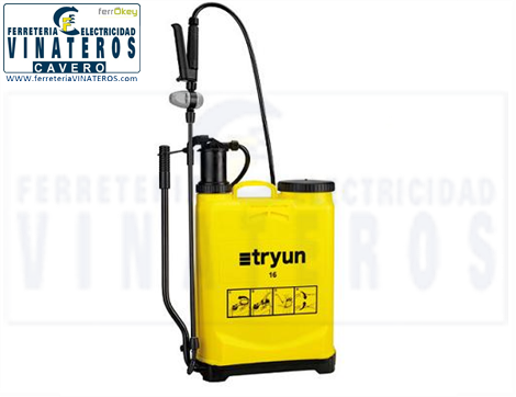 FUMIGADOR, PULVERIZADOR, PRESION PREVIA, 16 LTS.
