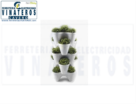 JARDINERIA, MACETA, APILABLE, RIEGO COMUNICAT