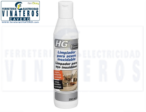 HG, COCINA, LIMPIADOR INOX, 250 ML