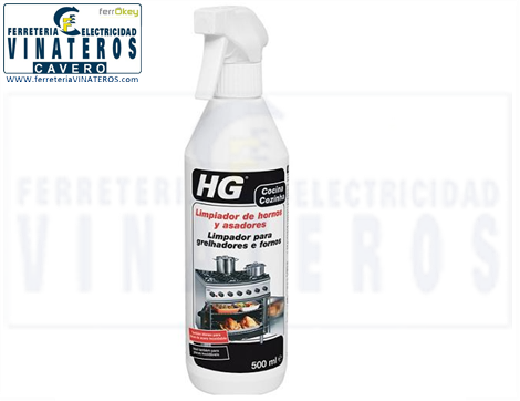 HG, COCINA, LIMPIA HORNO, SPRAY 0,5 L