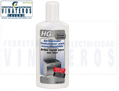 HG, COCINA, ABRILLANTA INOX, RAPIDO 125 ML