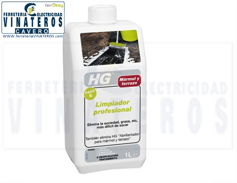 HG, MARMOL, LIMPIADOR, PROFESIONAL 1L.