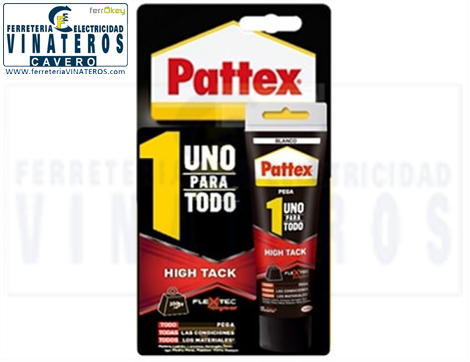 PEGAMENTO, PATTEX, 1 PARA TODO, TUBO HIGH TACK