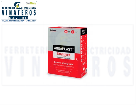 EMPLASTE, AGUAPLAST, STANDARD, CAJA 5KG
