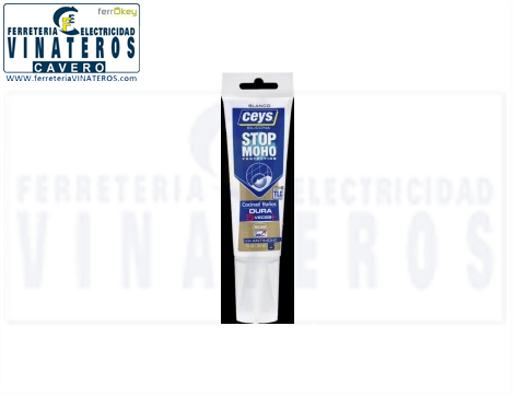 SELLADOR, SILICONA, 1.BLANCA CEYS, TUBO 125 ML