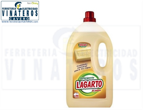 LIMPIEZA, DETERGENTE, LAGARTO , 3 LTS JABON