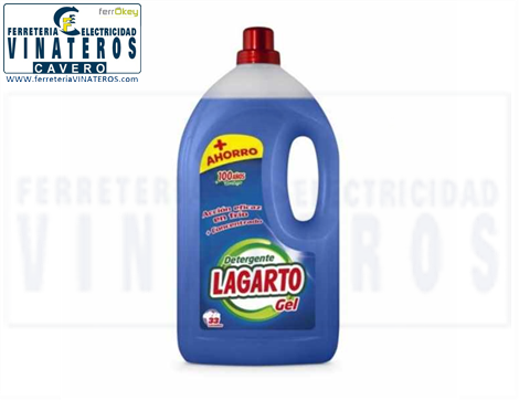 LIMPIEZA, DETERGENTE, LAGARTO , 3 LTS GEL