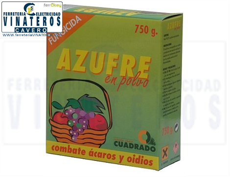 LIMPIEZA, AZUFRE, POLVO FUNGICIDA, 750 GRS.