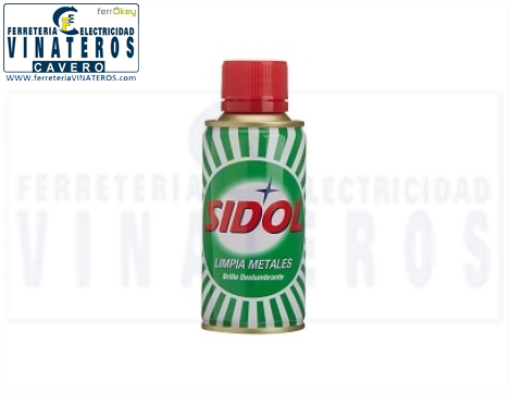 LIMPIEZA, LIMPIADOR, METALES SIDOL, 150ML