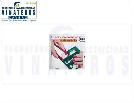 DESCAPSULADOR, PLASTICO, OPENBRICK, SIN ESFUERZO