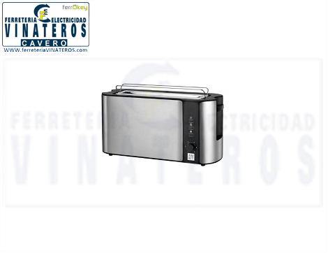 TOSTADOR ELEC., AMBIT, REBANADA ANCH, 1000W