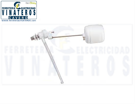 FLOTADOR, PLASTICO, ENTRADA LATERAL, B:300066