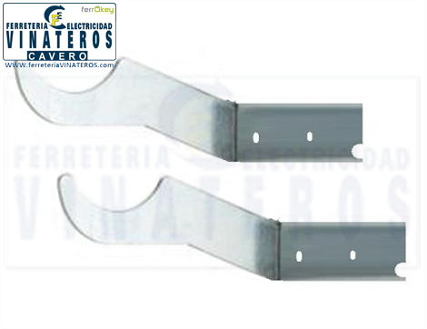 SOPORTE RADIADO, METALICO, ATORNILLAR, JUEGO