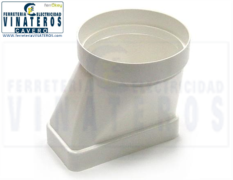 ACC.CALENTADOR, PLASTICO, EMPALME MIXTO, 110*56 / 100 MM