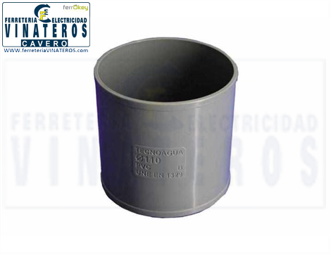 PIEZA-PVC, 40 MM, MANGUITO, H-H
