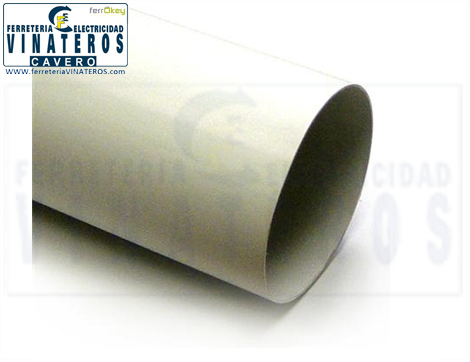 ACC.CALENTADOR, PLASTICO, TUBO REDONDO, 1,5 MT 100 MM
